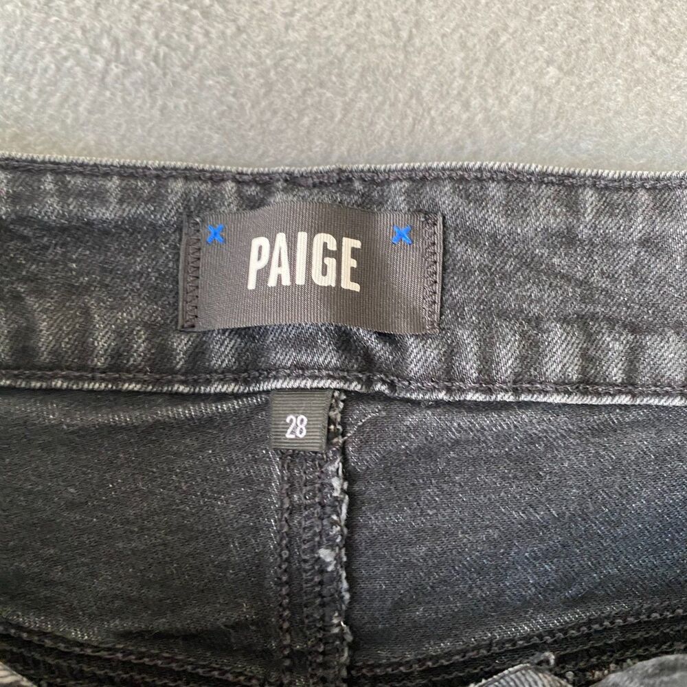 Women's Paige Jeans Size 28 Wide Leg - Picture 3 of 5